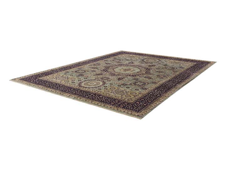 9' 1 x 11' 9 Hand Knotted Mamluk Ziegler Rug