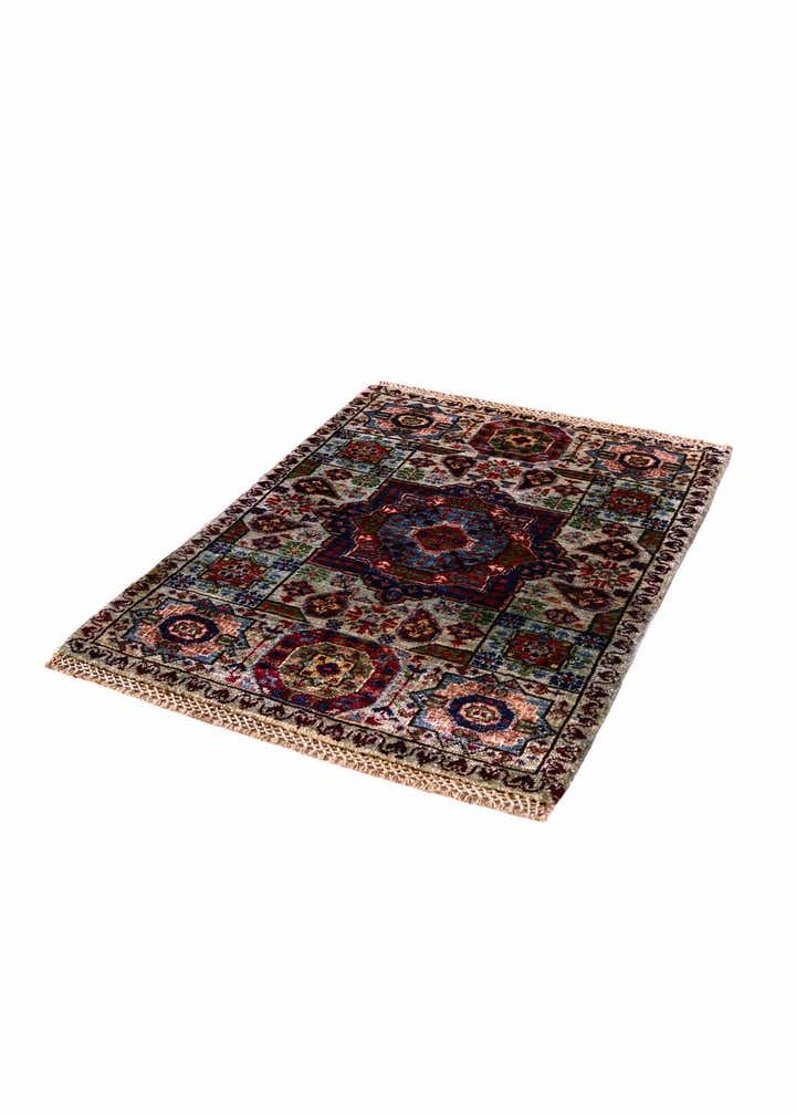 2' x 3' Hand Knotted Mamluk Ziegler Rug