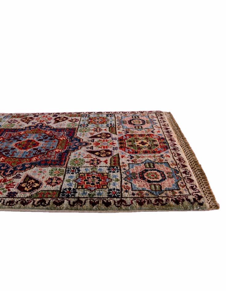 Detail image of 2' x 3' Hand Knotted Mamluk Ziegler Rug