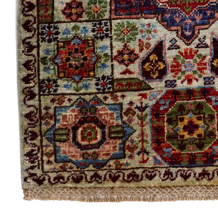 2' x 3' Hand Knotted Mamluk Ziegler Rug