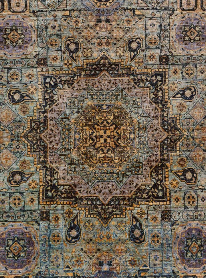 5' 1 x 7' Hand Knotted Mamluk Ziegler Rug