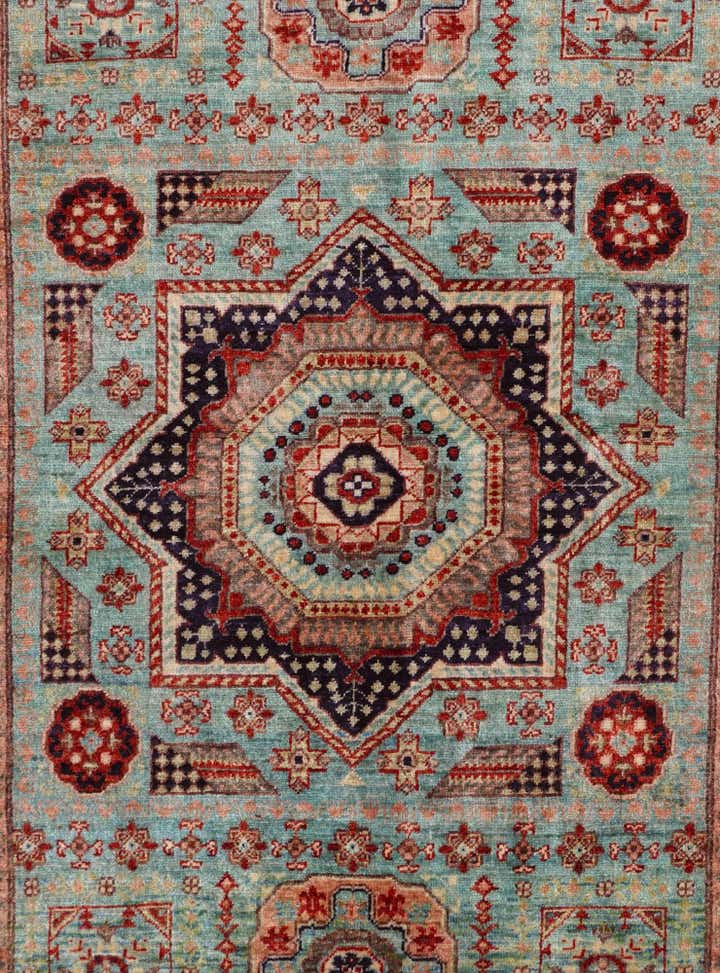 3' 5 x 4' 9 Hand Knotted Mamluk Ziegler Rug