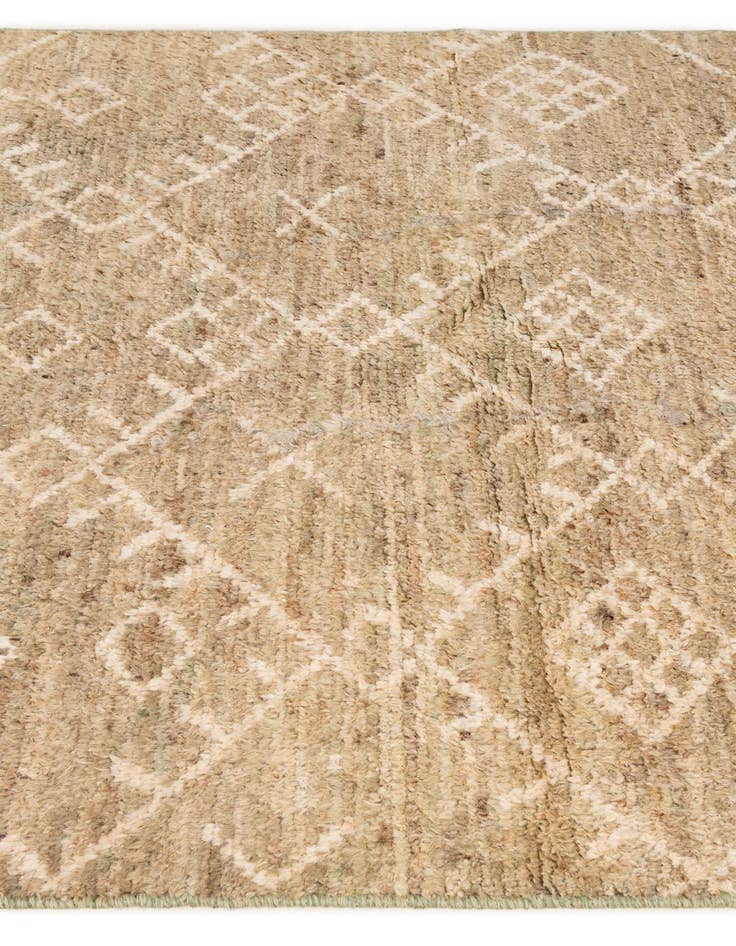 Detail image of 5' 1 x 6' 6  Hand Knotted Moroccan Wool Rug