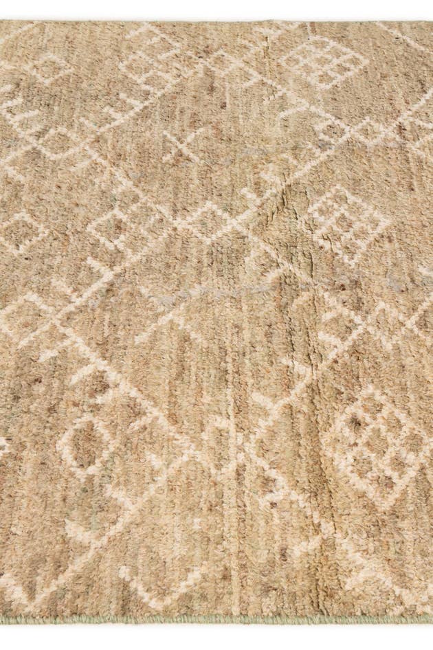 Detail image of 5' 1 x 6' 6 Hand Knotted Moroccan Wool Rug