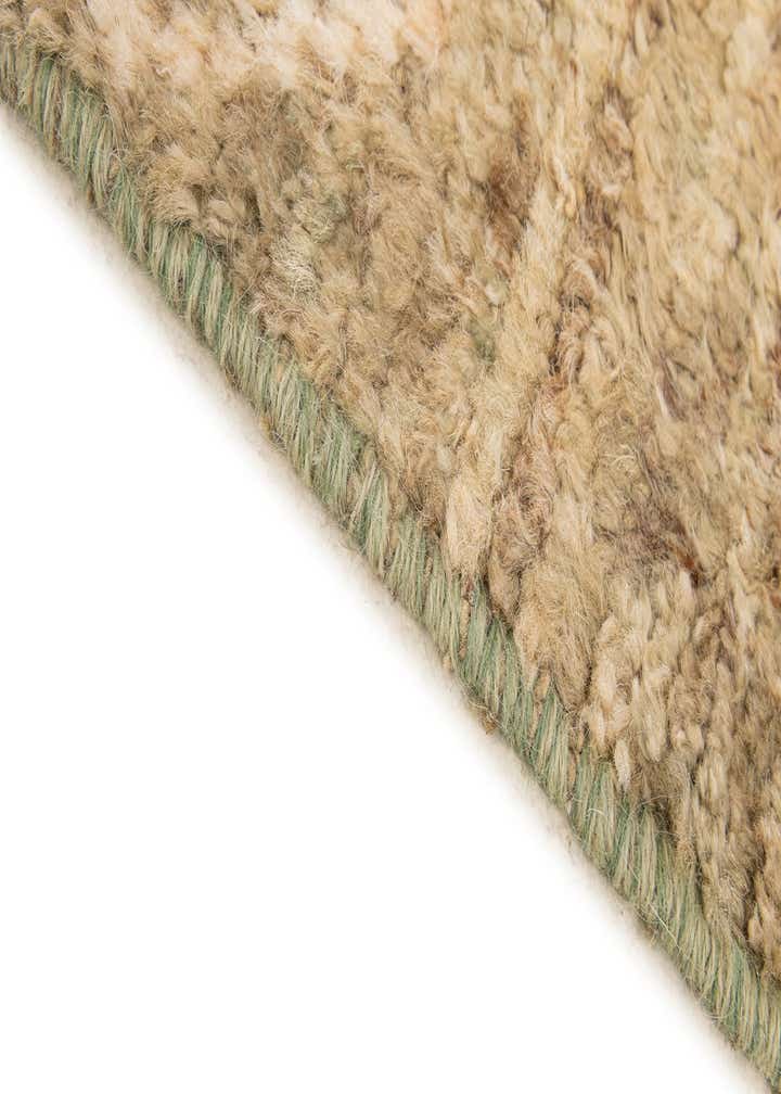 5' 1 x 6' 6 Hand Knotted Moroccan Wool Rug