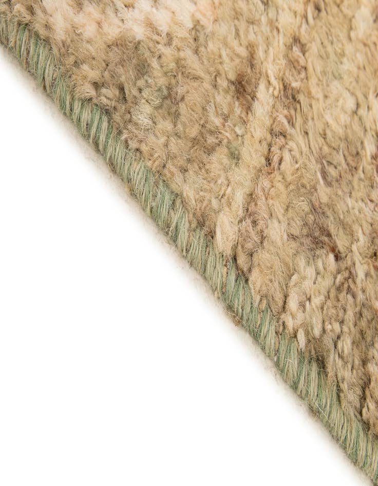 Detail image of 5' 1 x 6' 6  Hand Knotted Moroccan Wool Rug