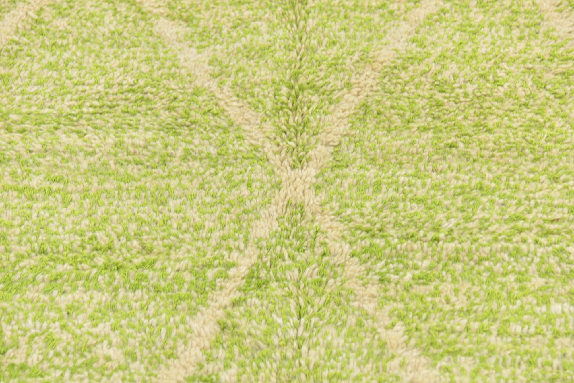 4' 8 x 8' 3 Hand Knotted Moroccan Wool Rug