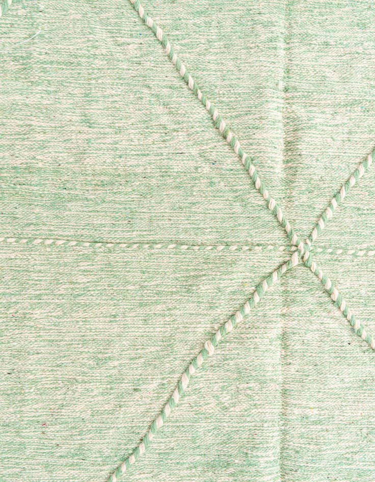 Detail image of 6' 6 x 10'  Hand Knotted Moroccan Wool Rug