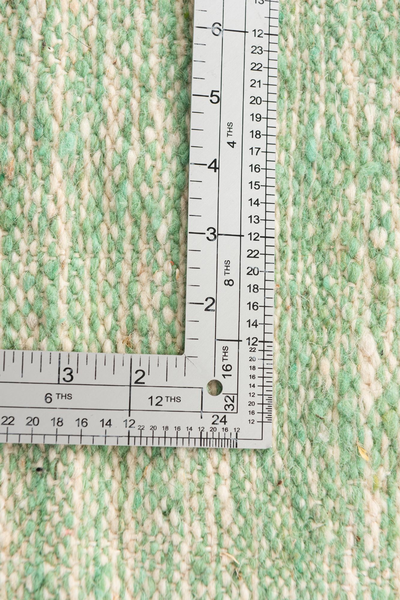 6' x 9' 7 Hand Knotted Moroccan Wool Rug