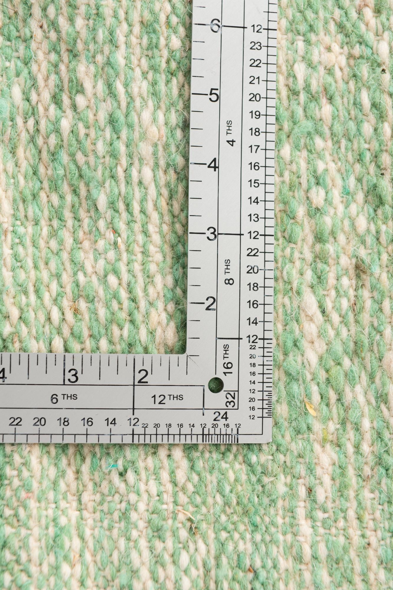 6' x 9' 7 Hand Knotted Moroccan Wool Rug
