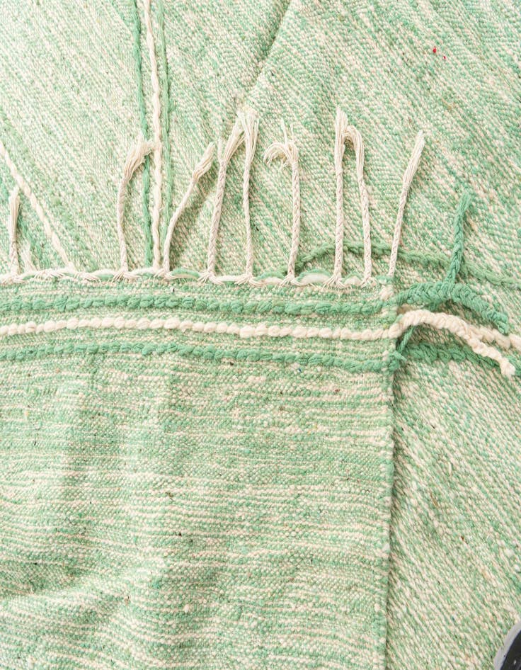 Detail image of 6' x 9' 7  Hand Knotted Moroccan Wool Rug