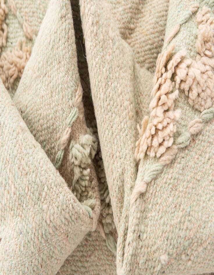 Detail image of 5' x 8' 4  Hand Knotted Moroccan Wool Rug