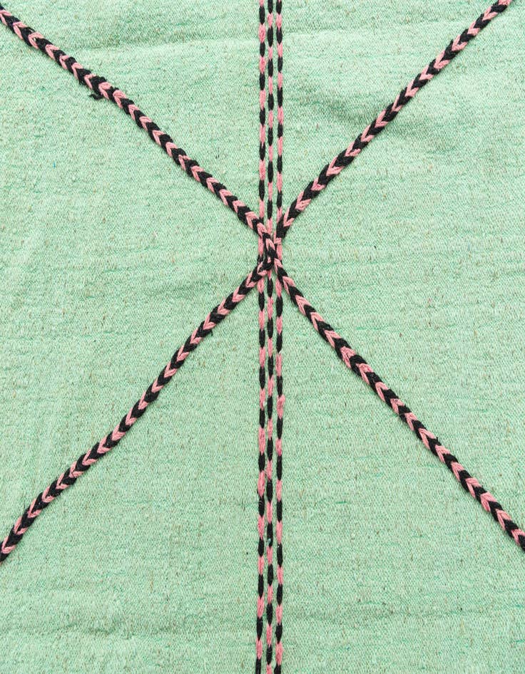 Detail image of 7' 5 x 12' 9  Hand Knotted Moroccan Wool Rug