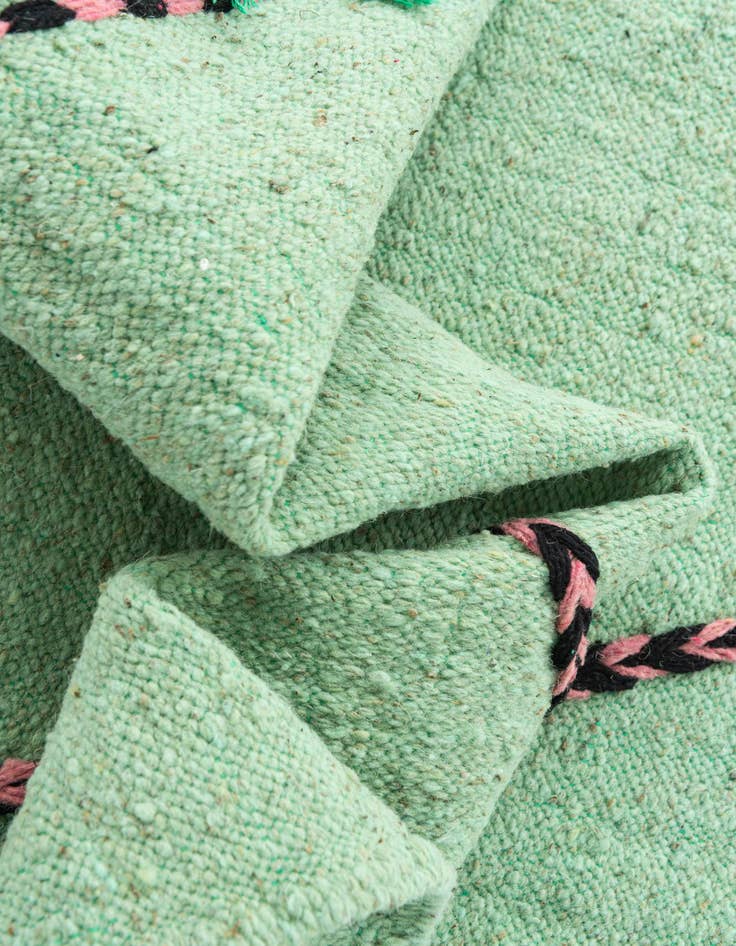 Detail image of 7' 5 x 12' 9  Hand Knotted Moroccan Wool Rug