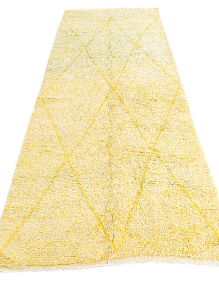 Detail image of 6' 2 x 9' 8  Hand Knotted Moroccan Wool Rug