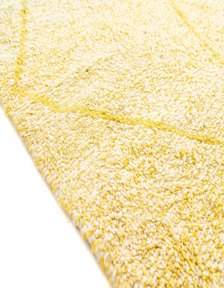 Detail image of 6' 2 x 9' 8  Hand Knotted Moroccan Wool Rug