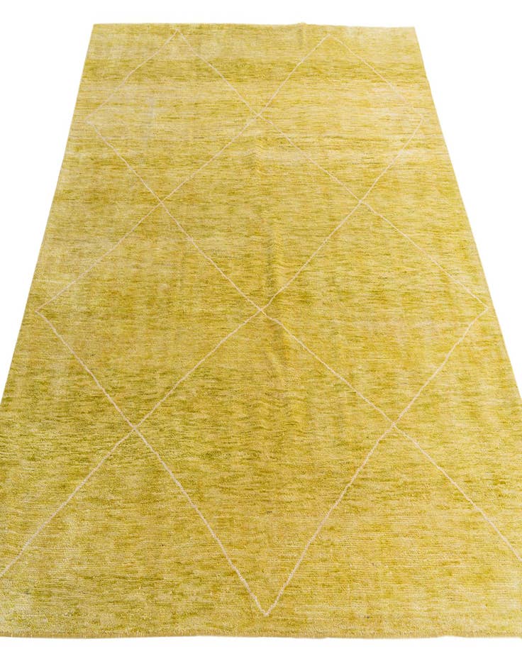 Detail image of 8' 4 x 9' 9  Hand Knotted Moroccan Wool Rug