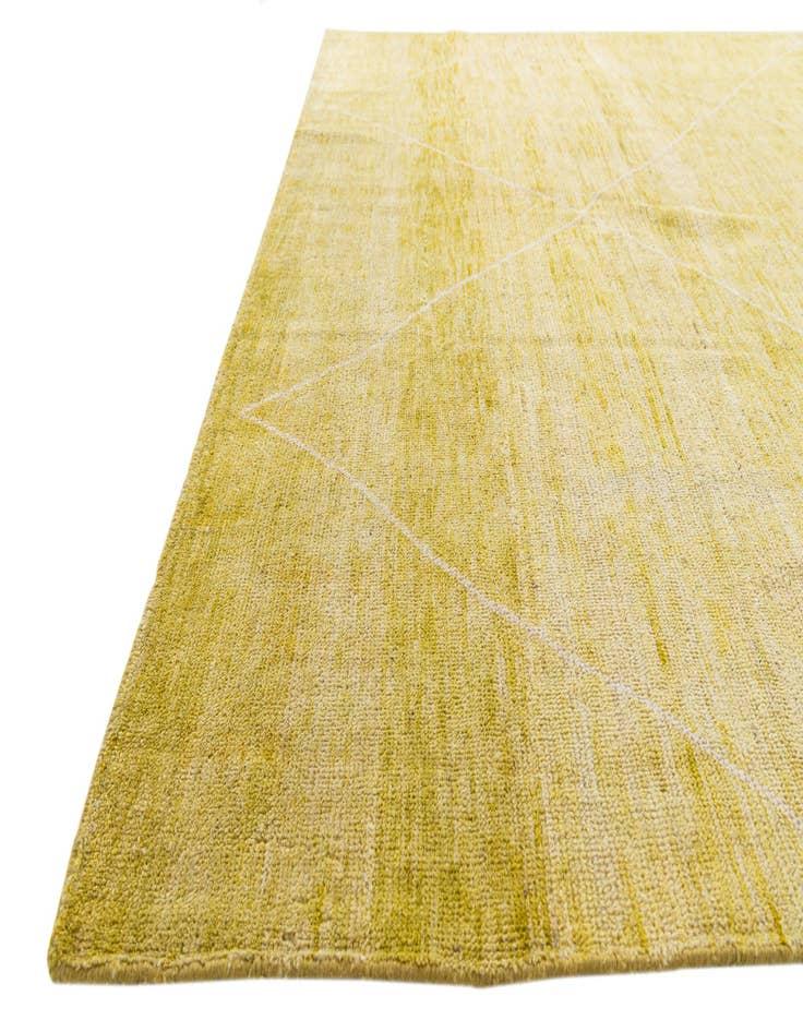 Detail image of 8' 4 x 9' 9  Hand Knotted Moroccan Wool Rug