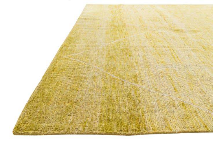 Detail image of 8' 4 x 9' 9 Hand Knotted Moroccan Wool Rug