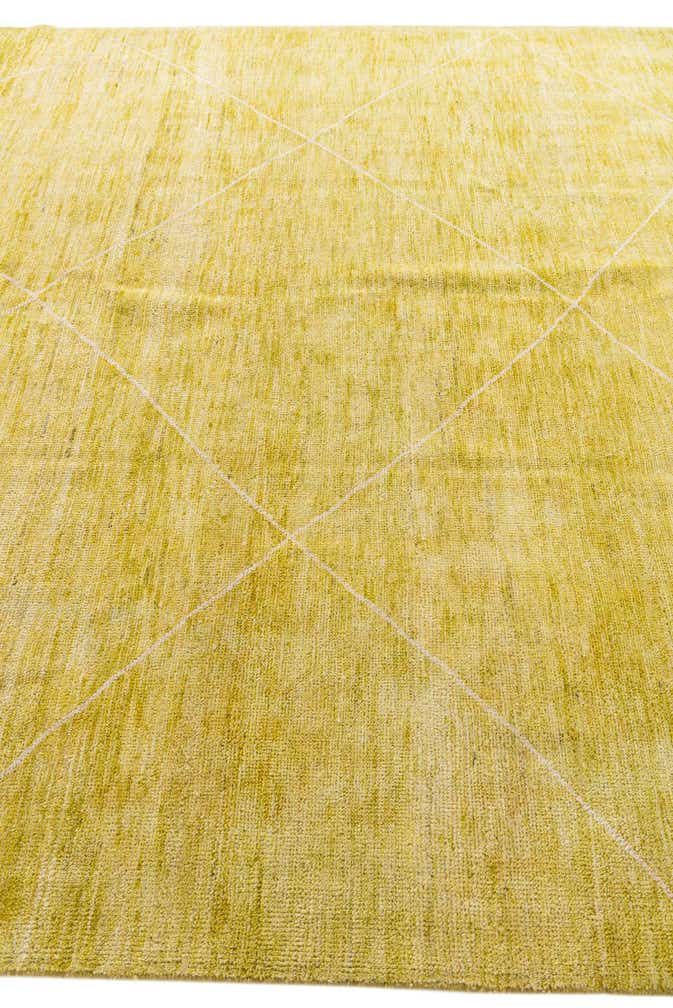 8' 4 x 9' 9 Hand Knotted Moroccan Wool Rug