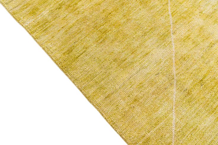 Detail image of 8' 4 x 9' 9 Hand Knotted Moroccan Wool Rug