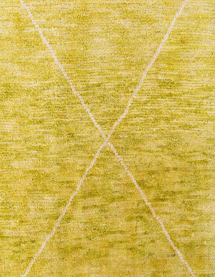 Detail image of 8' 4 x 9' 9  Hand Knotted Moroccan Wool Rug