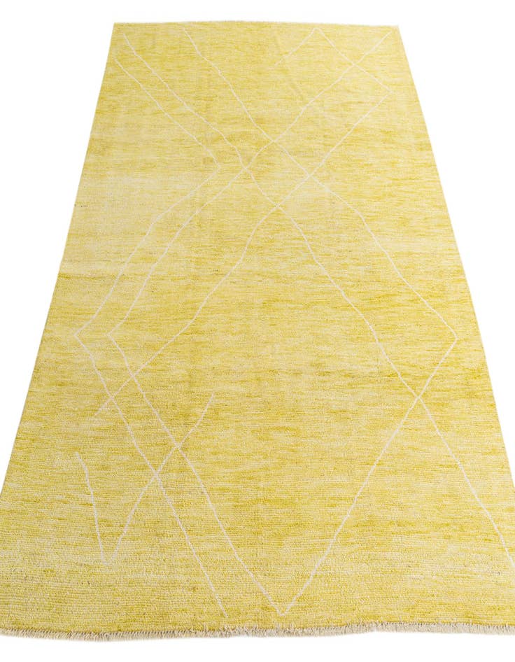 Detail image of 8' x 10' 2  Hand Knotted Moroccan Wool Rug