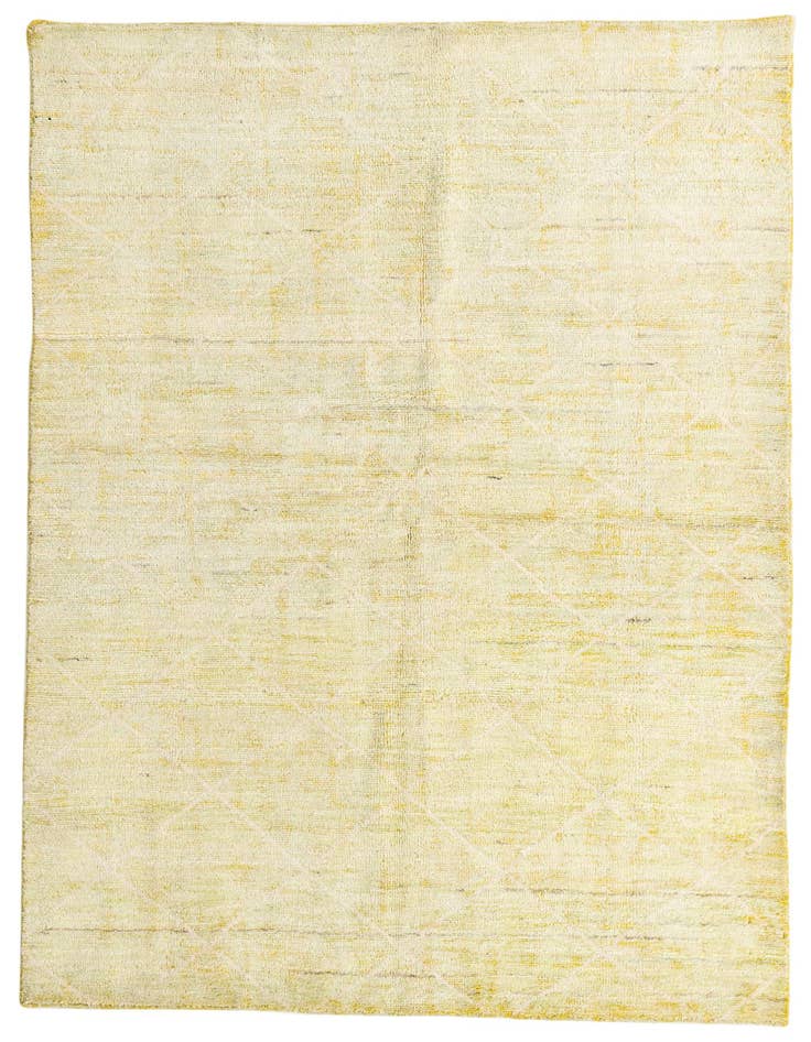 Detail image of 5' 7 x 8' Hand Knotted Moroccan Wool Rug