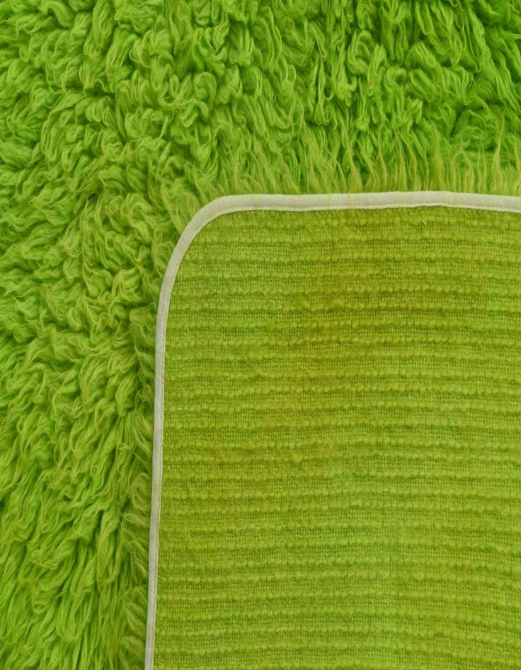 Detail image of 5' x 6' 8  Hand Knotted Moroccan Wool Rug