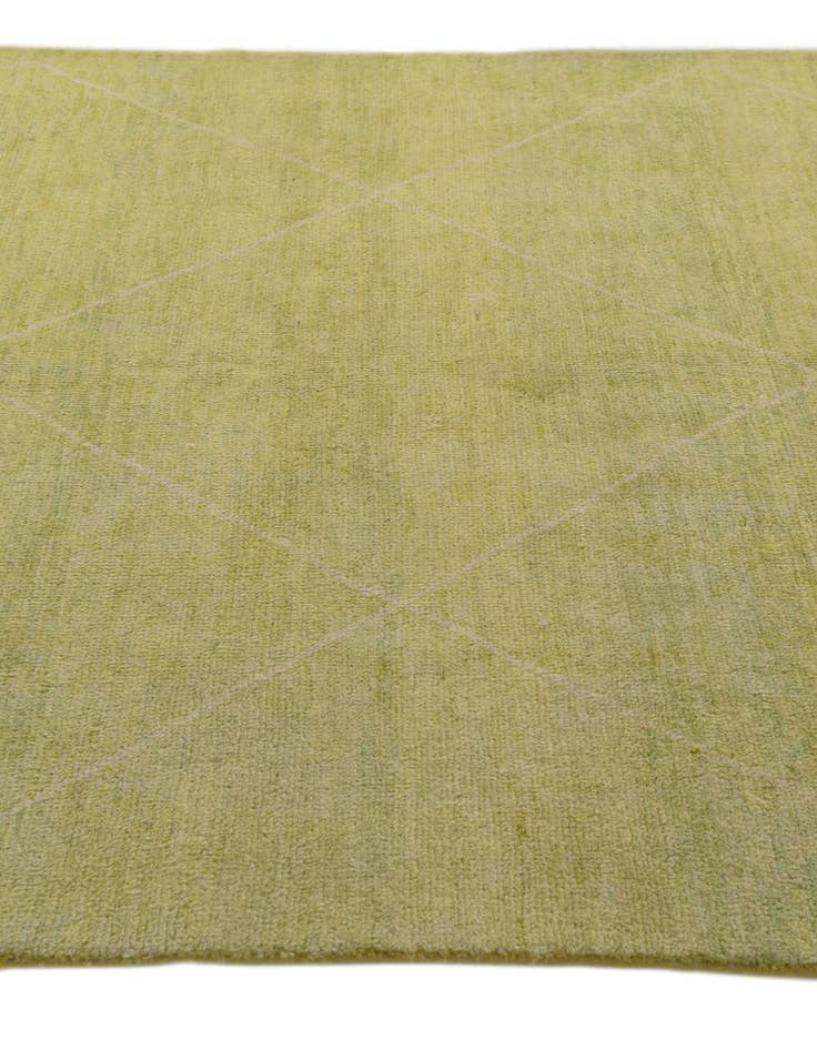 Detail image of 5' 6 x 8' 1  Hand Knotted Moroccan Wool Rug