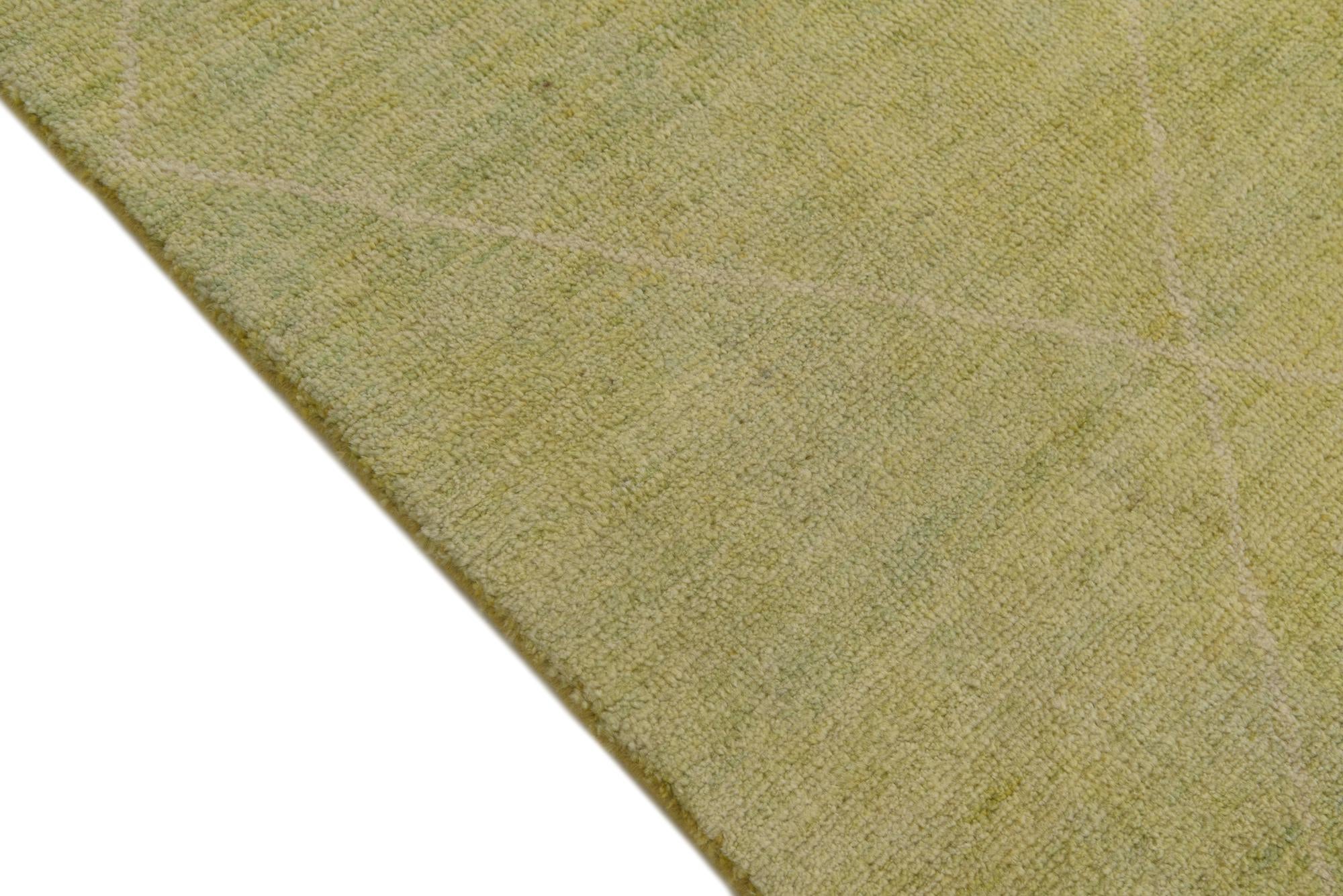 5' 6 x 8' 1 Hand Knotted Moroccan Wool Rug