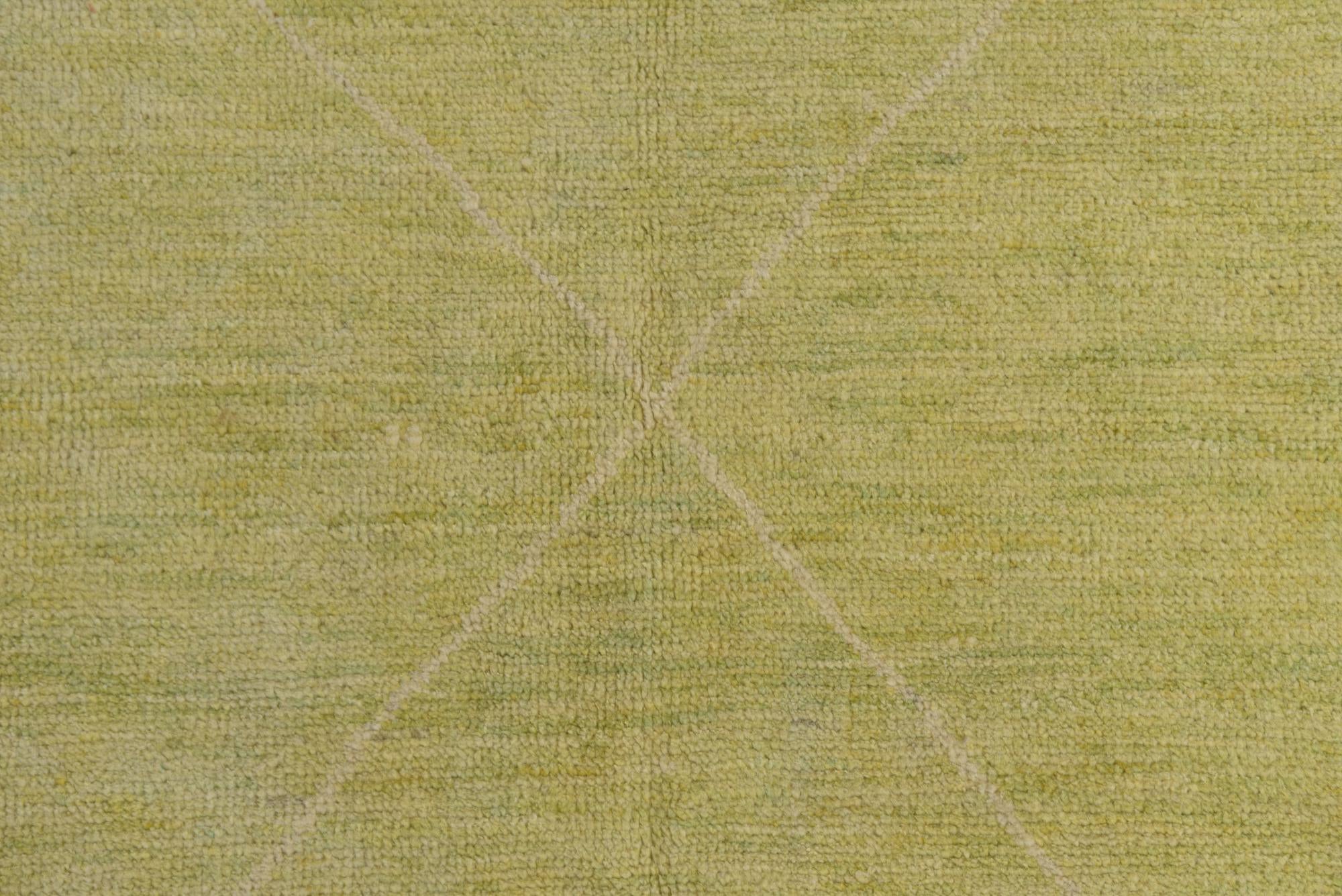 5' 6 x 8' 1 Hand Knotted Moroccan Wool Rug