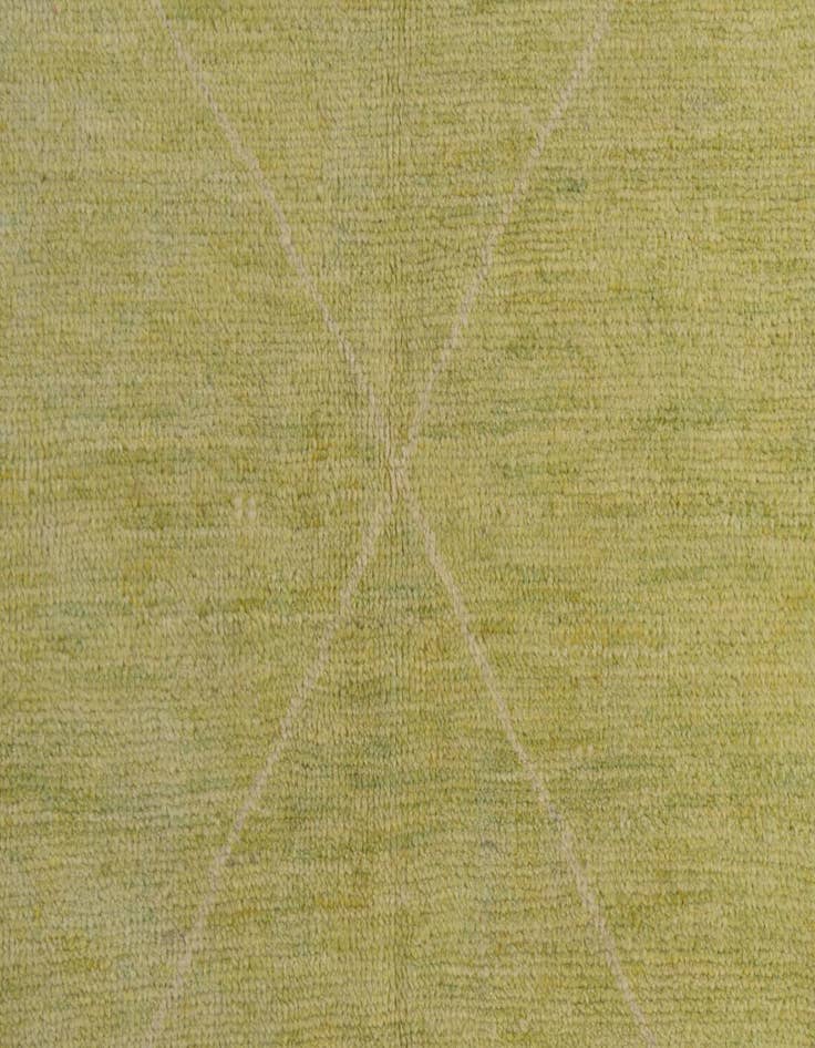 Detail image of 5' 6 x 8' 1  Hand Knotted Moroccan Wool Rug