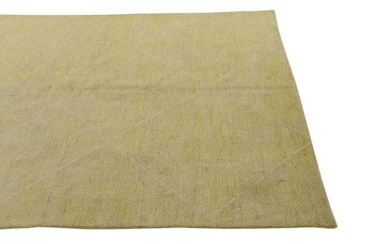 Detail image of 5' 8 x 7' 8 Hand Knotted Moroccan Wool Rug