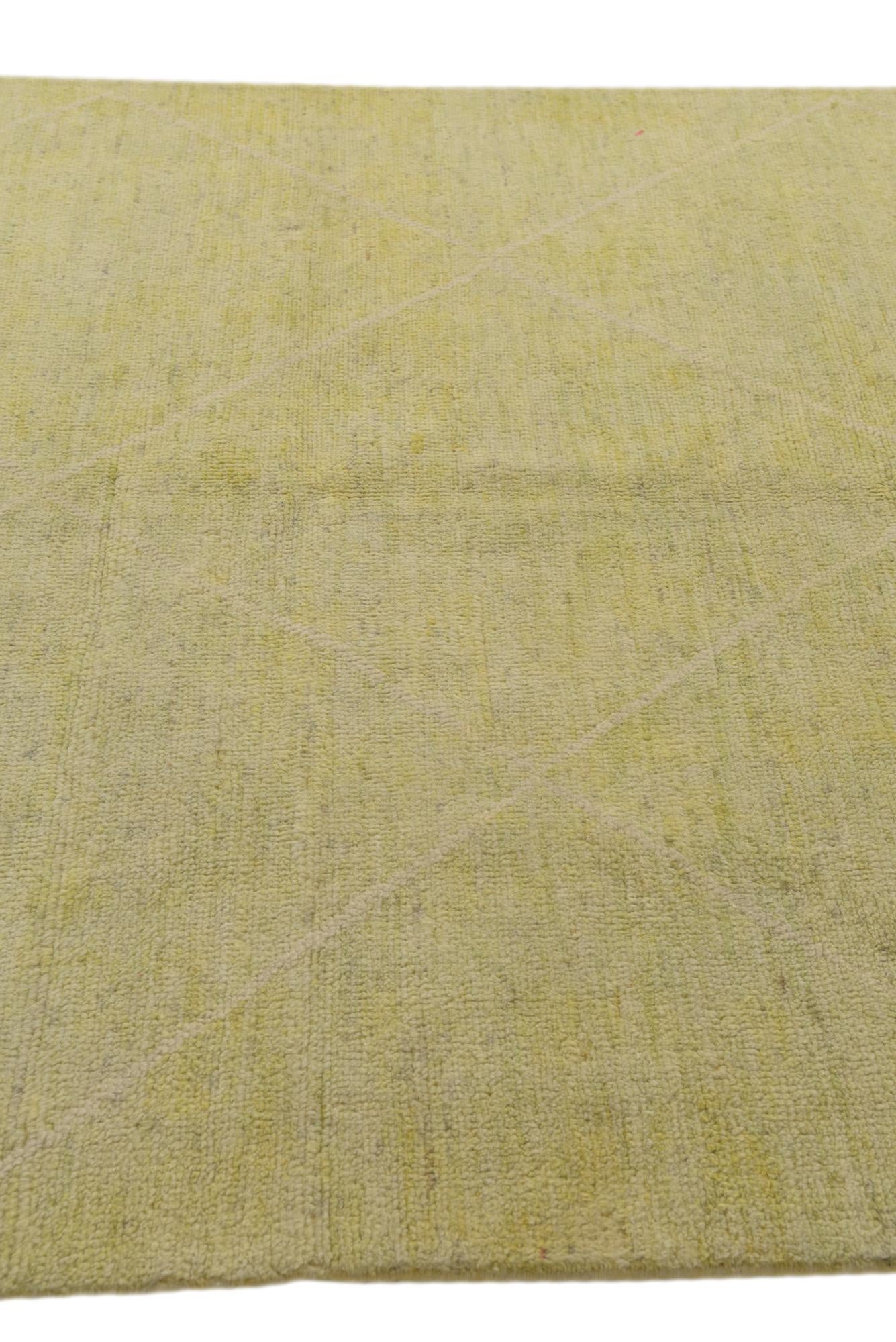 5' 8 x 7' 8 Hand Knotted Moroccan Wool Rug