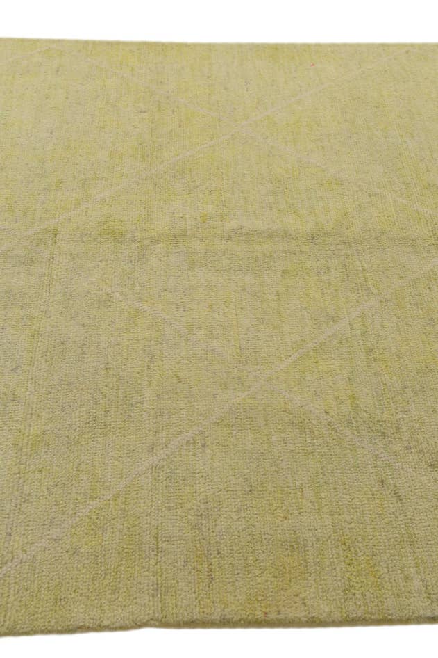 Detail image of 5' 8 x 7' 8 Hand Knotted Moroccan Wool Rug