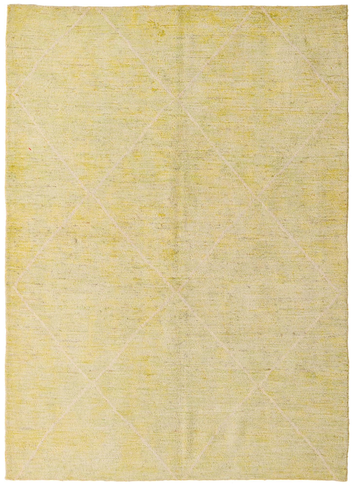5' 8 x 7' 8 Hand Knotted Moroccan Wool Rug
