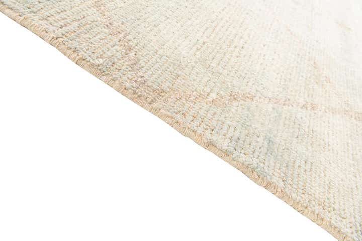 6' 5 x 8' 7 Hand Knotted Moroccan Wool Rug