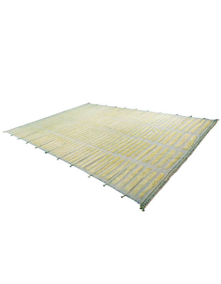 Detail image of 10' x 14' 2  Hand Knotted Moroccan Wool Rug