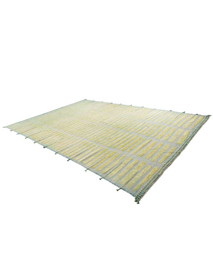10' x 14' 2 Hand Knotted Moroccan Wool Rug