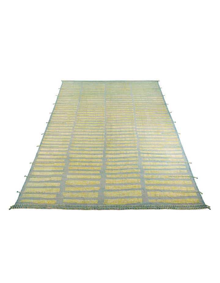 10' x 14' 2 Hand Knotted Moroccan Wool Rug