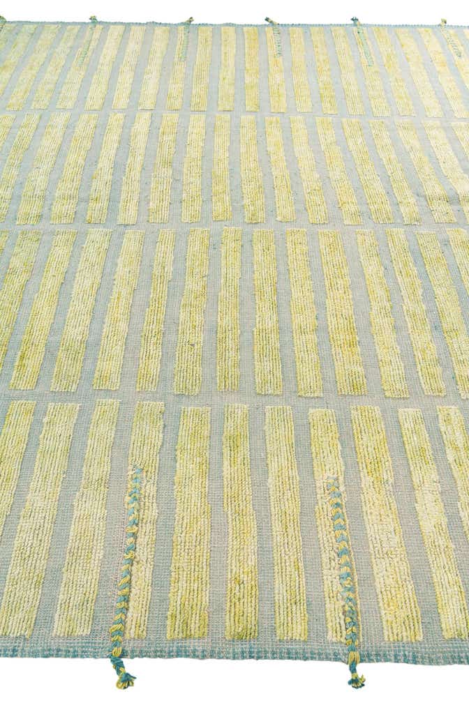 10' x 14' 2 Hand Knotted Moroccan Wool Rug