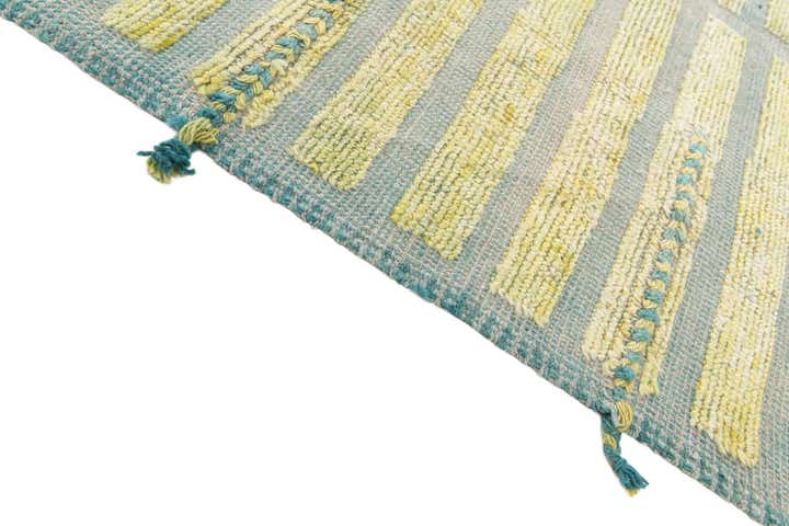 10' x 14' 2 Hand Knotted Moroccan Wool Rug