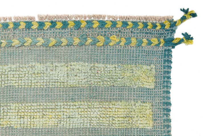 10' x 14' 2 Hand Knotted Moroccan Wool Rug