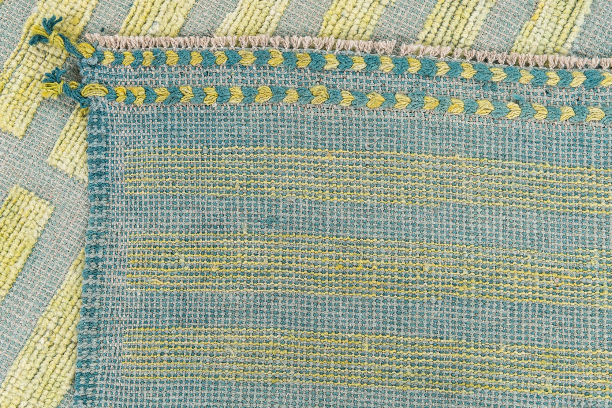 10' x 14' 2 Hand Knotted Moroccan Wool Rug