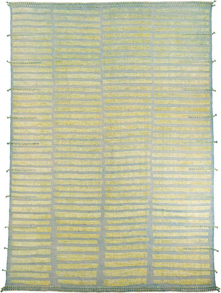 10' x 14' 2 Hand Knotted Moroccan Wool Rug