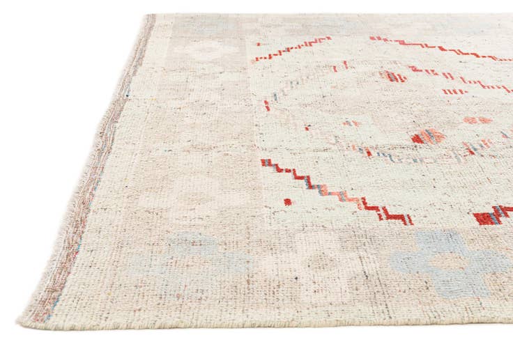 Detail image of 8' x 10' 5 Hand Knotted Moroccan Wool Rug