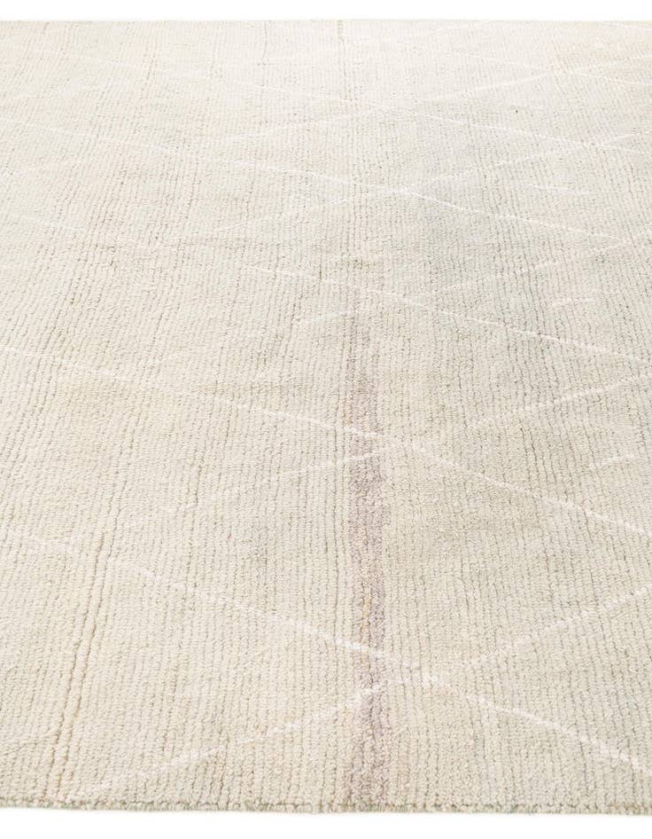 Detail image of 8' 4 x 10' 3 Hand Knotted Moroccan Wool Rug