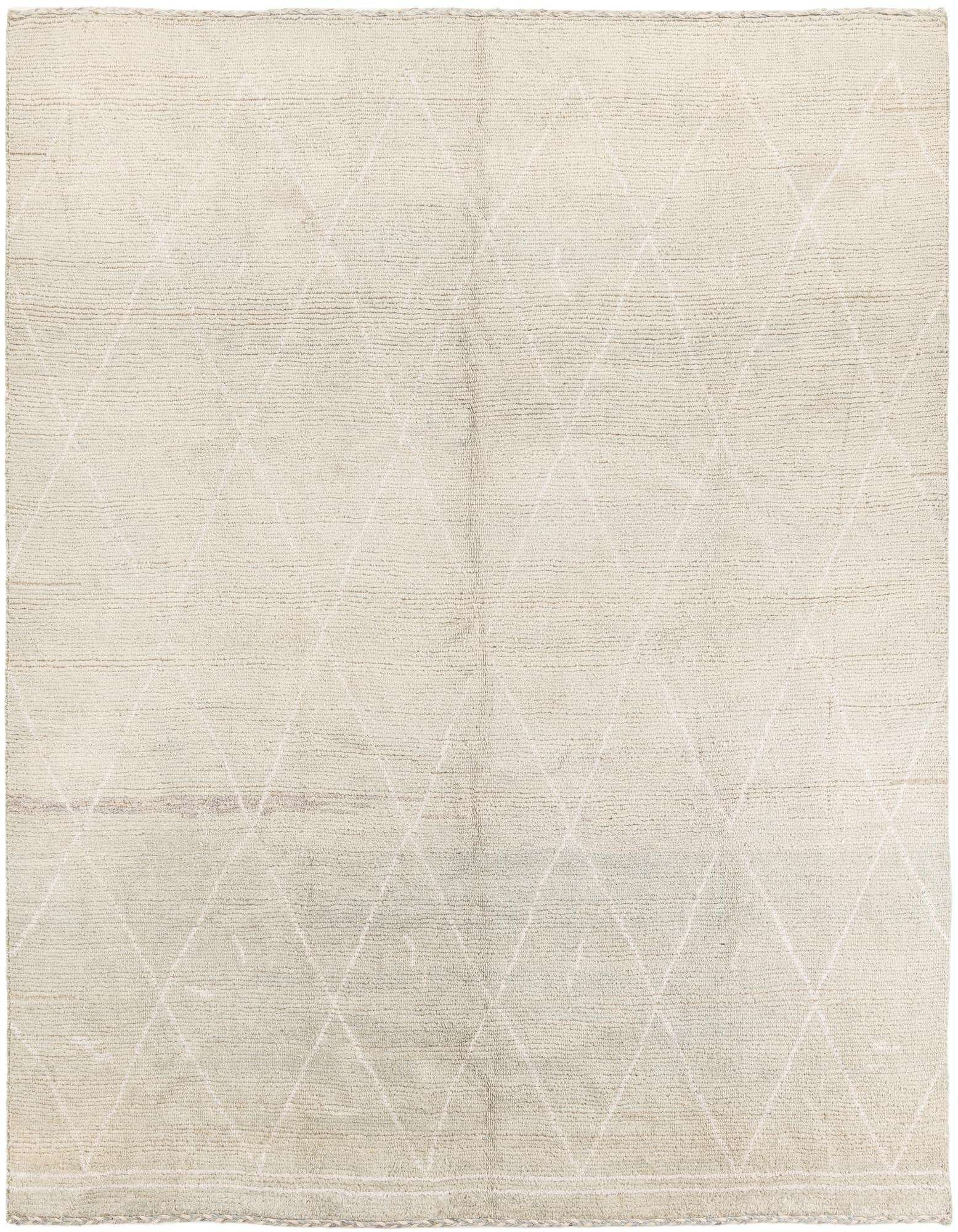 8' 4 x 10' 3 Hand Knotted Moroccan Wool Rug