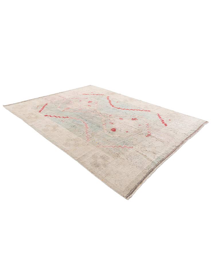 Detail image of 7' 9 x 10' 5 Hand Knotted Moroccan Wool Rug